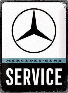 "Mercedes Benz Service" Blechschild