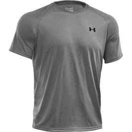 UNDER ARMOUR Tech T-Shirt Grey / Black