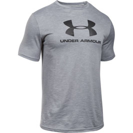 UNDER ARMOUR Sportstyle Branded Tee Overcast Grey / Black