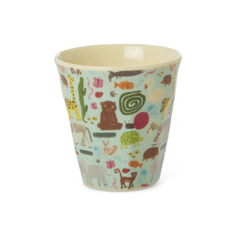 tazza/bicchiere WILDLIFE print - menta