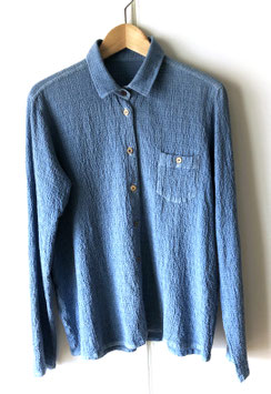 Japanese Blue Shirt for Women