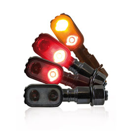 LED-Blinker Rücklicht Kombi "Fluted"