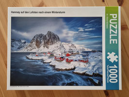 FLOHMARKT | 1.000 Teile Puzzle "Tiefer Winter auf den Lofoten"