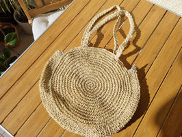 FLOHMARKT | Sommerliche Bast-Umhängetasche | Nagelneu |