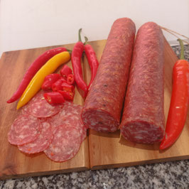 Salami scharf mit Chili