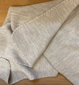 Selana Babydecke Merinowolle beige