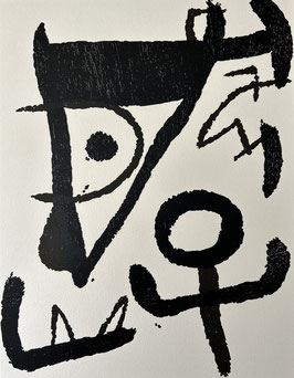 Joan Miró. Original Holzschnitt