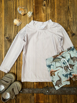 UV Shirt Streifen in langarm
