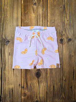 UV Badeshort rosa Orangen