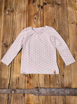 Langarmshirt rosa mit Pusteblumen