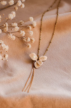 Sautoir EMMIE - Beige Rosé