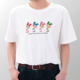 クルーネック　スーちゃんTシャツ　ホワイト