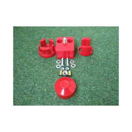 Golf 1 Motorlager-Set PU rot