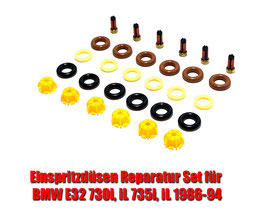 Einspritzventil Einspritzdüse Dichtsatz für BMW E32 730i, iL 735i, iL 1986-94