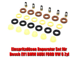 Einspritzdüsen Einspritzventil Set für Bosch EV1 Universal BMW AUDI FORD VW 6Zyl