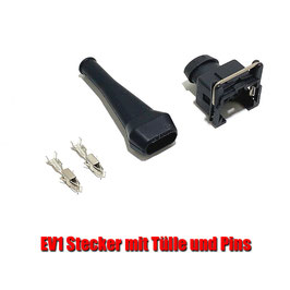 Einspritzdüse Einspritzventil Stecker EV1 für Bmw Audi Vw Porsche Seat BOSCH