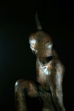 Old Copper Statue - werk 5