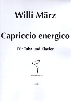 Capriccio energico for Tuba and  Piano