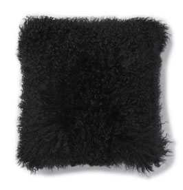 Shansi Kissen 40x40 Black