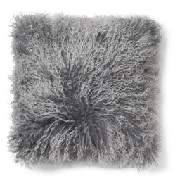 Shansi Kissen 40x40 Grey Silver