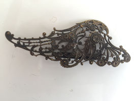 Nr 8907 vintage broche 9 cm x 3,5 cm