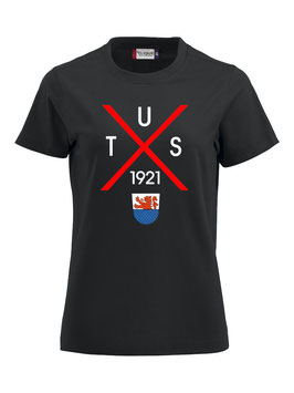 TuS X 1921 T-SHIRT WOMAN (BLACK)