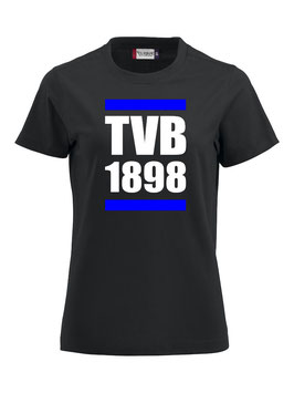 TVB 1898 T-SHIRT WOMAN (BLACK)