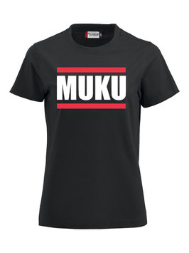 MUKU T-SHIRT WOMAN BLACK