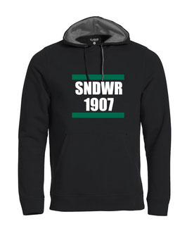 SNDWR 1907 HOODIE BLACK