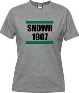 SNDWR 1907 T-SHIRT WOMAN GREY