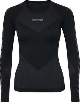 FIRTST SEAMLESS JERSEY LS WOMEN (BLACK)