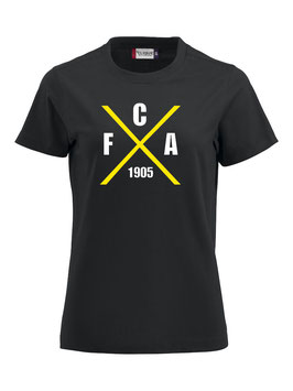FCA X 1905 T-SHIRT WOMAN (BLACK)