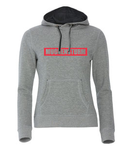 MUGGENSTURM WOMAN HOODIE GREY