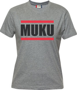 MUKU T-SHIRT WOMAN GREY