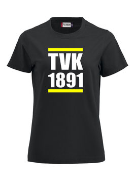 TVK 1891 T-SHIRT WOMAN (BLACK)