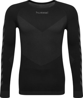 FIRTST SEAMLESS JERSEY LS (BLACK)