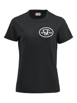 FVK LOGO T-SHIRT WOMAN (BLACK)