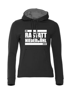 HR RASTATT/NIEDERBÜHL WOMAN HOODIE (BLACK)