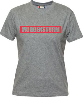 MUGGENSTURM T-SHIRT WOMAN GREY