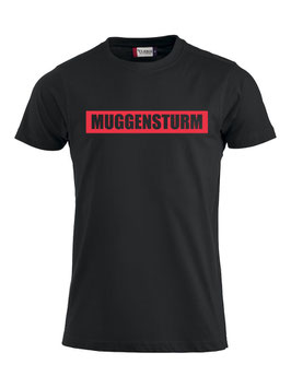 MUGGENSTURM T-SHIRT BLACK