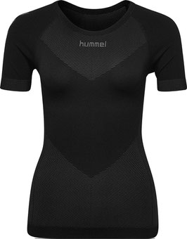 JHA FIRST SEAMLESS JERSEY S/S WOMAN (BLACK)