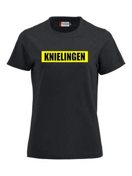 KNIELINGEN T-SHIRT WOMAN (BLACK)