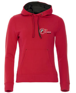 TVW 125 Jahre WOMAN HOODIE (RED)