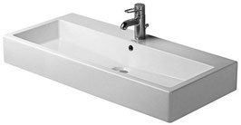 Waschtisch Vero 100x47 cm geschliffen für 2- Einlocharmaturen 04541000261
