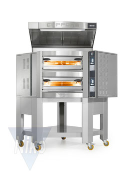 Cuppone Pizzaofen Caravaggio CR835/2CD (zwei Backkammern)