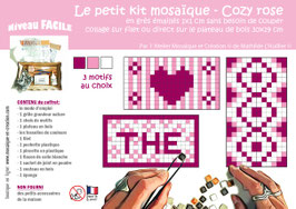 PETIT KIT MOSAIQUE - COZY rose