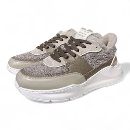 Sneaker - Bouclè Taupe
