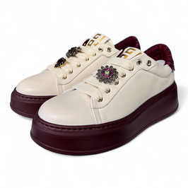 Sneaker - Fiore Bordeaux