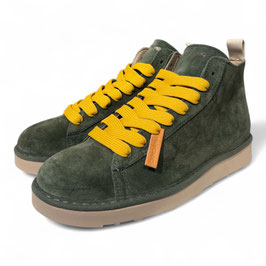 Ankle Boot - Military Green-Yellow