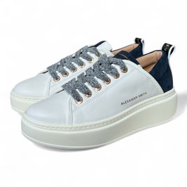 Wembley High - White Blue